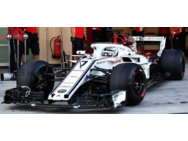 SAUBER F1 C37 - TEST GP ABU DHABI 2018 (K. RAIKKONEN)
