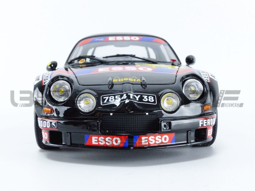 OT857 OTTO MOBILE 1/18 ALPINE A110 1800 GR 5 RALLY OUEST ARMOR 1976 
