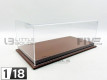 DISPLAY CASE SHOW-CASE 1/18 - MULHOUSE BROWN LEATHER