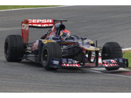 TORO ROSSO STR9 - FIRST TEST IN F1 ADRIA 2014 (M. VERSTAPPEN)