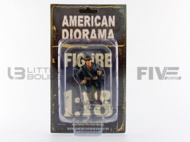 FIGURINES WWII USA SOLDIER 3 AVEC CIGARE