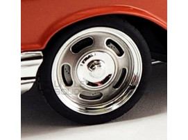 WHEELS CHEVY RALLY WHEEL AND TIRE SET