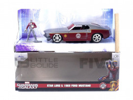 FORD MUSTANG FASTBACK WITH STAR LORD FIGURE - 1969