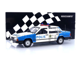 VOLVO 740 GL POLIS SWEDEN - 1986