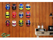 ACCESSOIRES WALL DISPLAY SHOW-CASE 1/2 FOR MINI HELMET