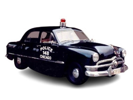 FORD CUSTOM - CHICAGO POLICE DEPARTMENT 1949