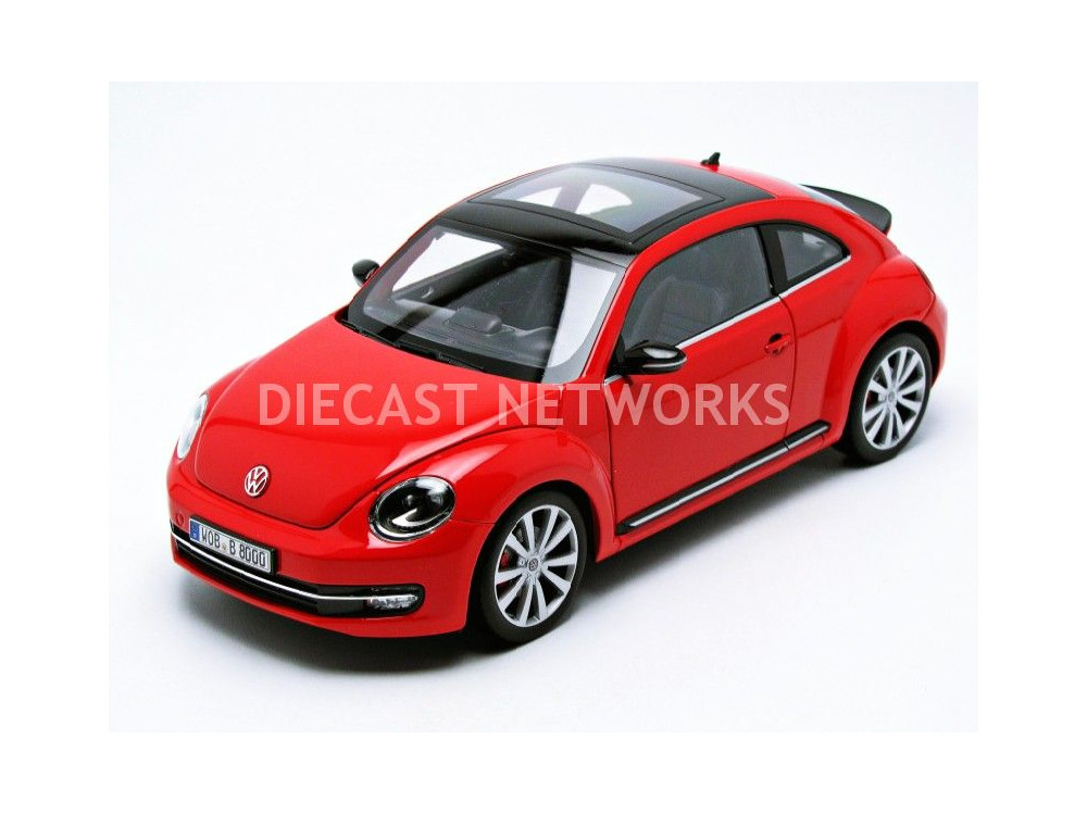VW Volkswagen Beetle NEW coupé à partir de 2011 Blanc 1/18 Welly modèle voiture avec ou sans aucun 